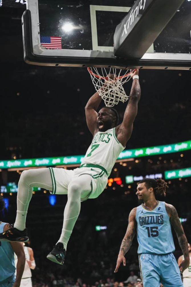 凯尔特人擒下灰熊，海沃德26分